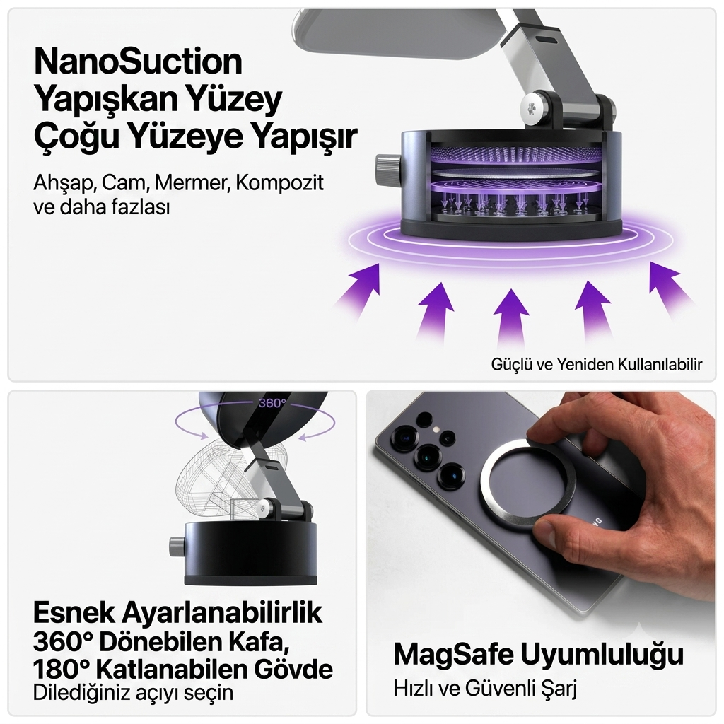 Mixoya Güçlü Telefon Tutucu